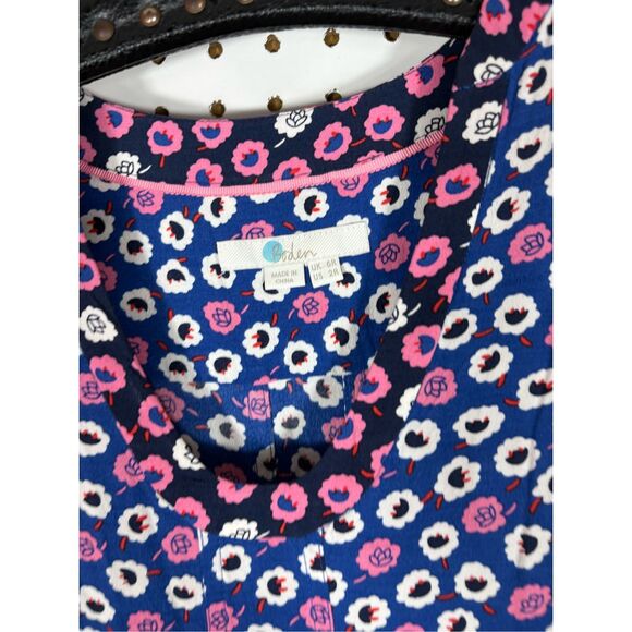 Boden Mollie Tunic Shift Dress Azalea Bud Size 2R - Picture 7 of 7